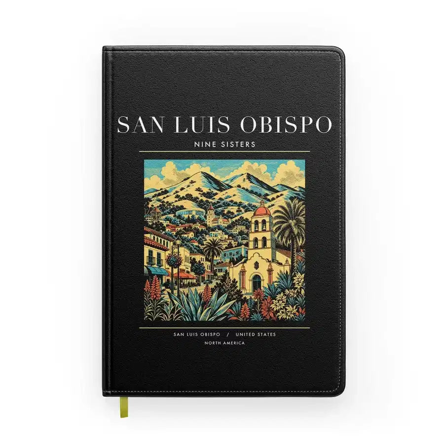 SAN LUIS OBISPO - Poster - Notebook - Black