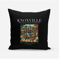 Thumbnail for KNOXVILLE - Poster - Pillow - Black