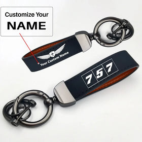 Flat Colourful 757 Horseshoe Buckle Key Chains