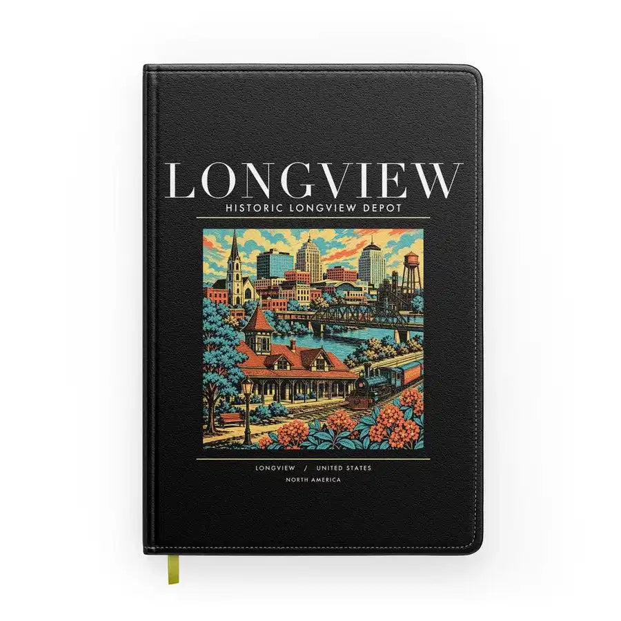LONGVIEW - Poster - Notebook - Black