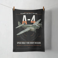 Thumbnail for Junkers Ju 88A-4 design on black towel