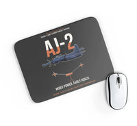 Thumbnail for AJ-2 Savage Tanker design on black rectangle mouse pad