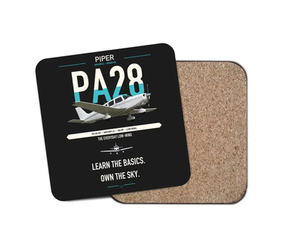 Piper PA-28-181 Archer LX design on black 1 piece coaster