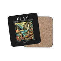 Thumbnail for FLAM - Poster - Coaster - Black