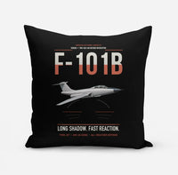 Thumbnail for F-101B Voodoo design on black pillow