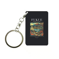 Thumbnail for FUKUE - Poster - Key Chain - Black