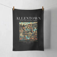 Thumbnail for ALLENTOWN - Poster - Towel - Black