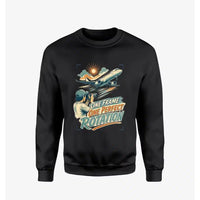 Thumbnail for One Frame One Perfect Rotation design on black sweatshirt