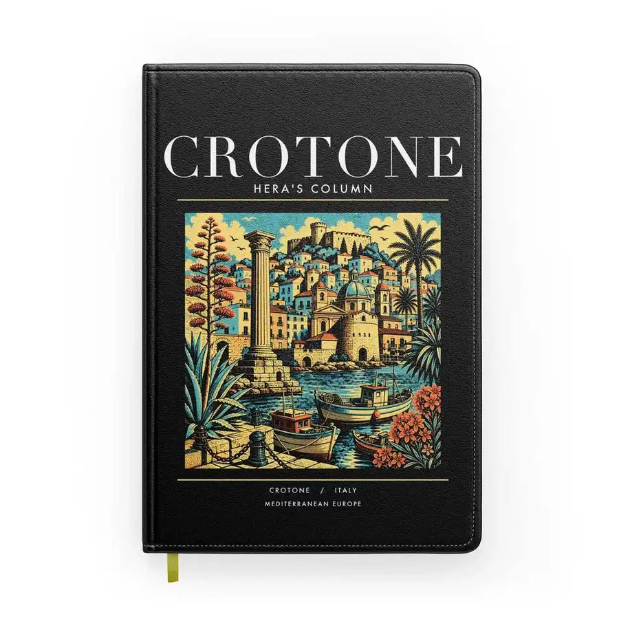 CROTONE - Poster - Notebook - Black