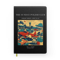 Thumbnail for VINTAGE G4436 - The Sunday Polish Club - Designed Notebooks design on black