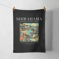 Thumbnail for SHIRAHAMA - Poster - Towel - Black