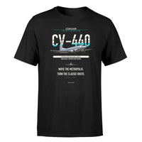 Thumbnail for Convair CV-440 Metropolitan design on black single side