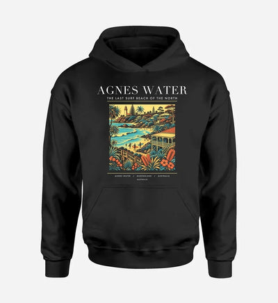 AGNES WATER - Poster - Premium Hoodie - Black