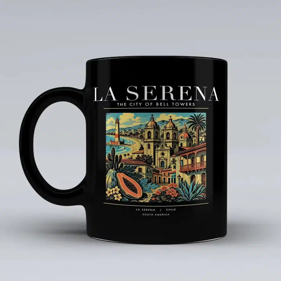LA SERENA - Poster - Mug - Black