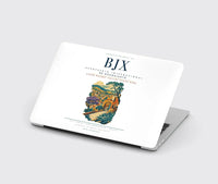 Thumbnail for Aeropuerto Internacional de Guanajuato (BJX) design on white MacBook case
