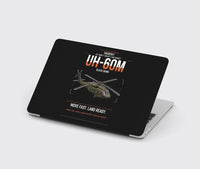 Thumbnail for Sikorsky UH-60M Black Hawk design on black MacBook case