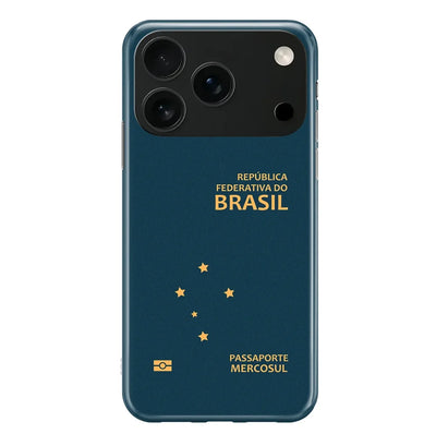 Brasil Passport iPhone Case