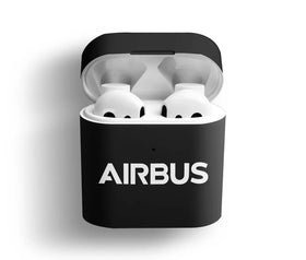 Airbus & Text AirPods Cases