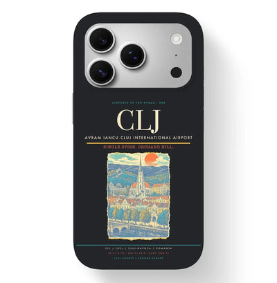 Avram Iancu Cluj International Airport CLJ Black