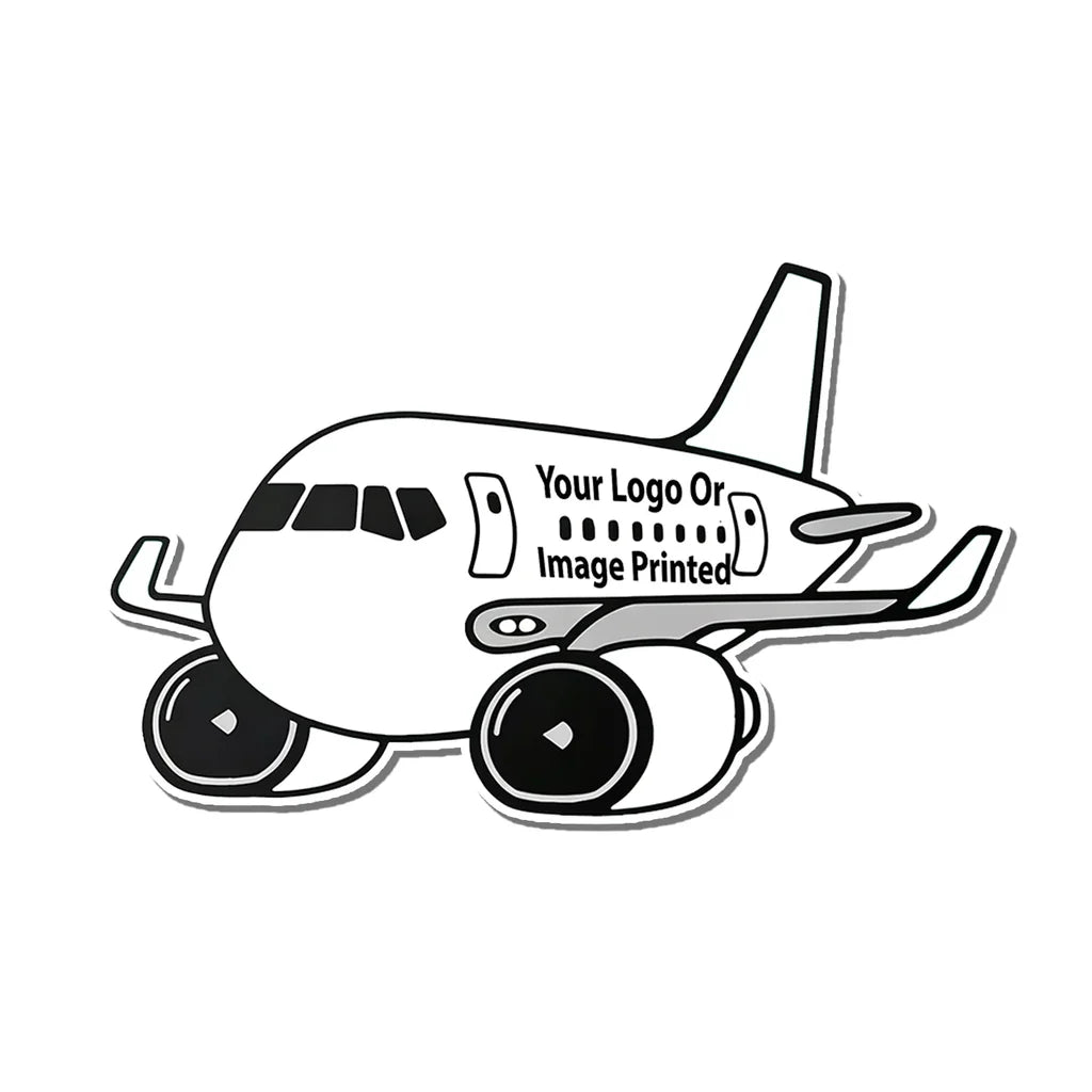 Custom Design Image Logo Boeing 737 Airplanes sticker, Wide 6cm (2.3inches)