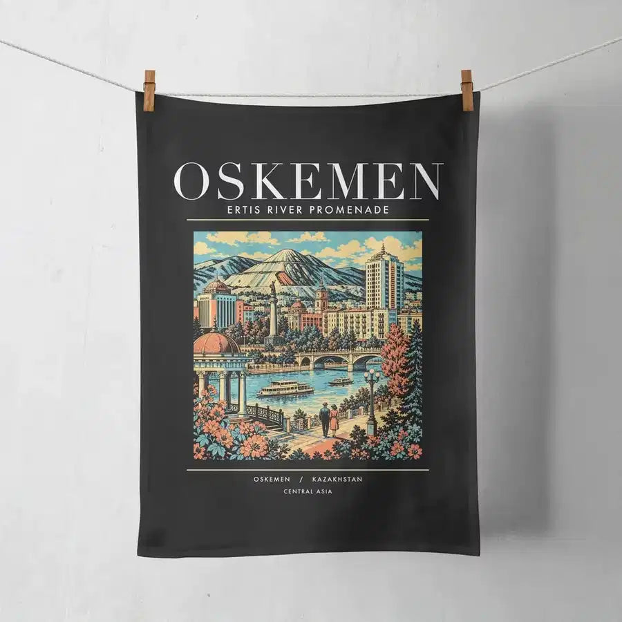 OSKEMEN - Poster - Towel - Black