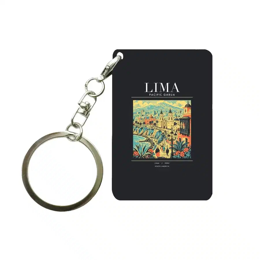 LIMA - Poster - Key Chain - Black
