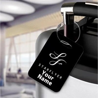 StarFlyer Airlines aviation print acrylic luggage tag, durable acrylic.