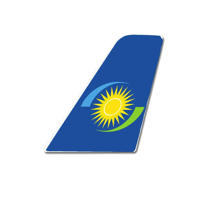 RwandAir Airlines aviation design tail sticker in weather-resistant vinyl.
