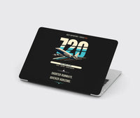 Thumbnail for Boeing 720B design on black MacBook case