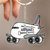 Thumbnail for Air France Airbus A380 Design Acrylic Keychain