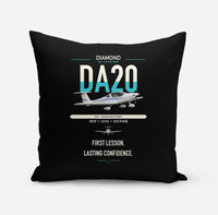 Thumbnail for Diamond DA20 design on black pillow