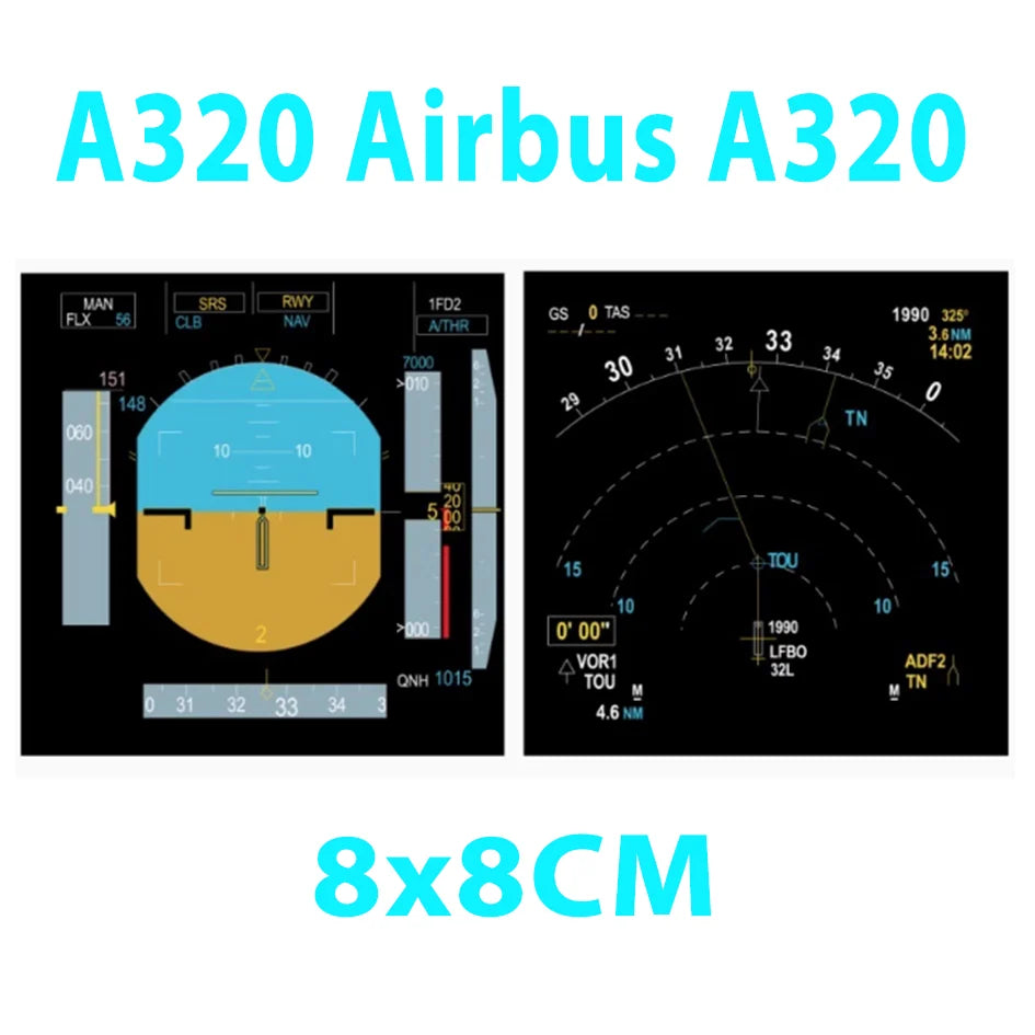Airbus A320 2PSC aviation design magnet in strong neodymium core.
