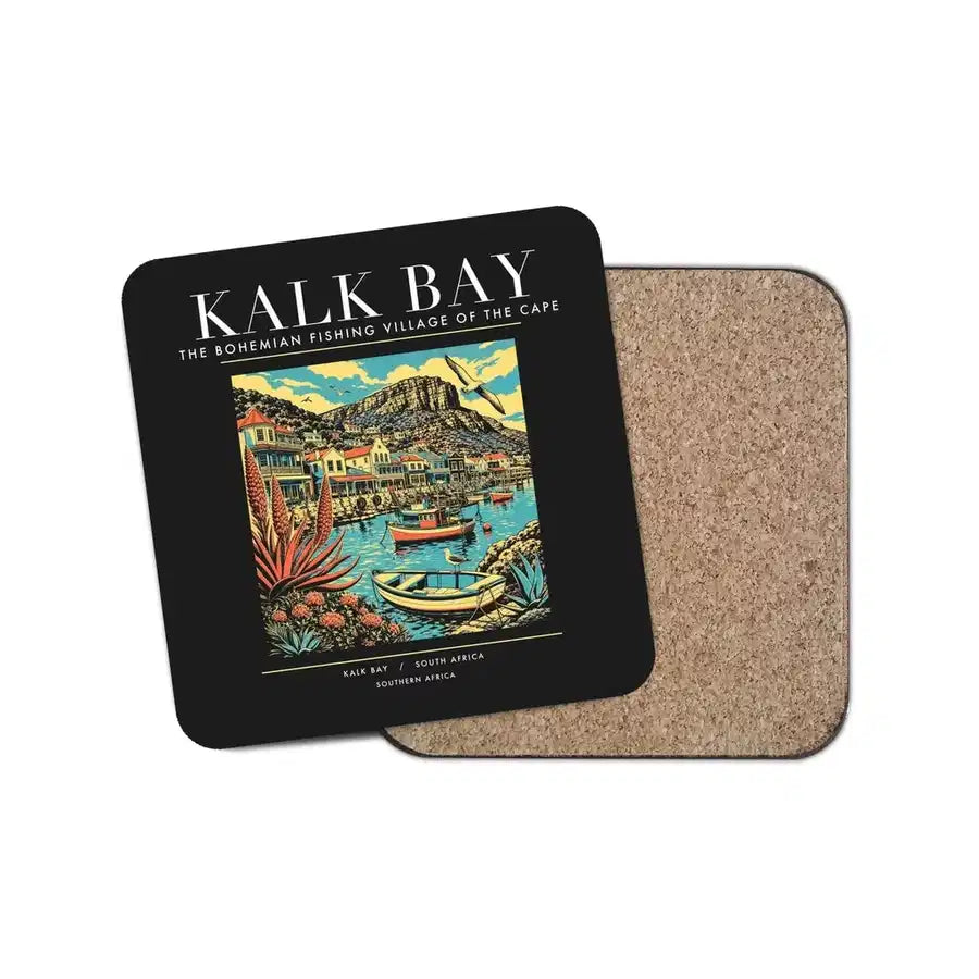 KALK BAY - Poster - Coaster - Black