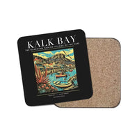 Thumbnail for KALK BAY - Poster - Coaster - Black