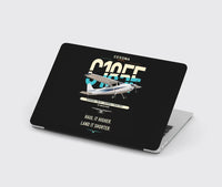 Thumbnail for Cessna A185F Skywagon design on black MacBook case