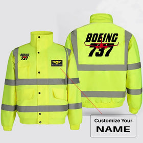 Amazing Boeing 737 Reflective Winter Jackets