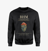 Thumbnail for Birmingham-Shuttlesworth International Airport (BHM) design on black sweatshirt