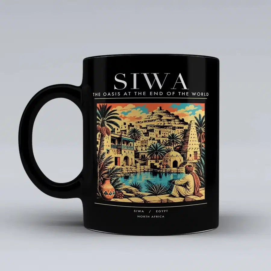 SIWA - Poster - Mug - Black