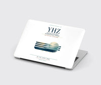 Thumbnail for Halifax Stanfield International Airport (YHZ) design on white MacBook case