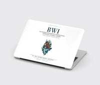 Thumbnail for Baltimore-Washington International Thurgood Marshall Airport (BWI) design on white MacBook case