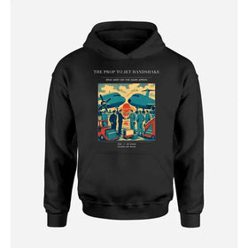 Single-Side Printing — The Prop To Jet Handshake Double-Side Hoodie