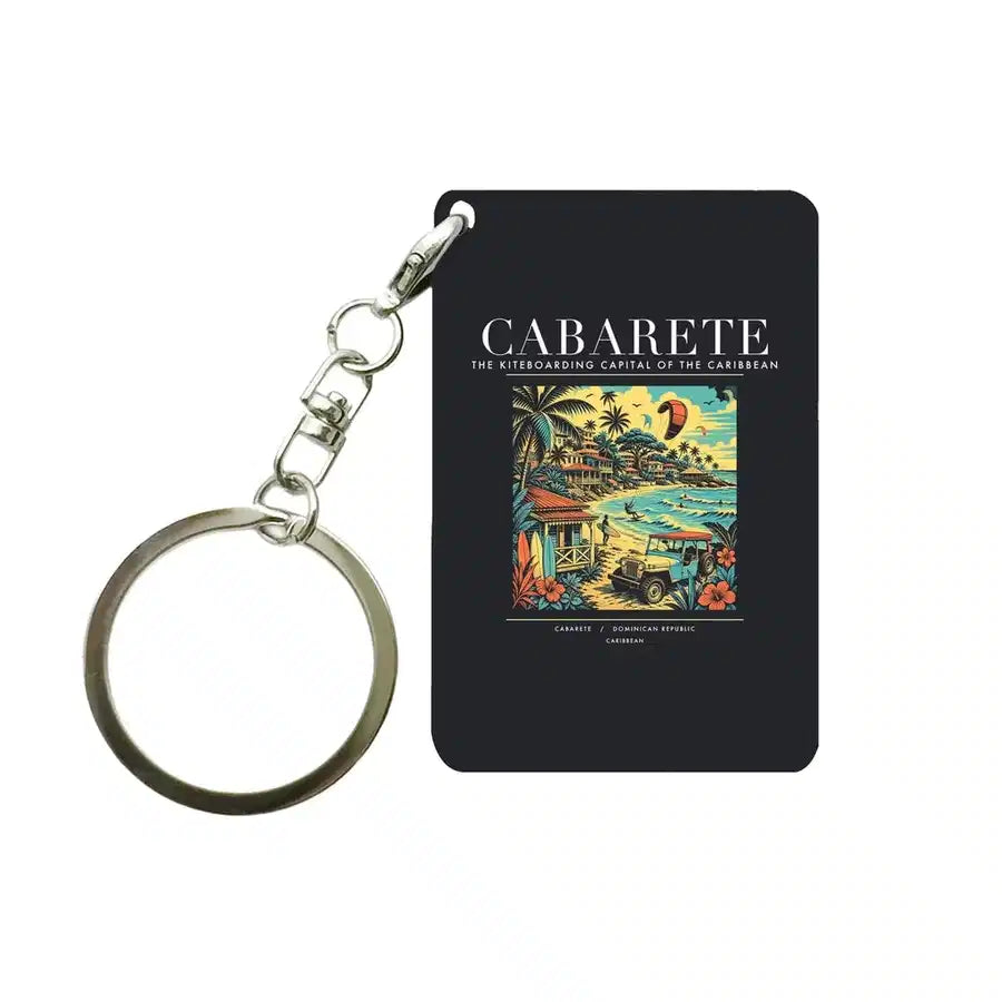 CABARETE - Poster - Key Chain - Black