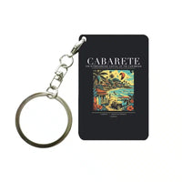 Thumbnail for CABARETE - Poster - Key Chain - Black