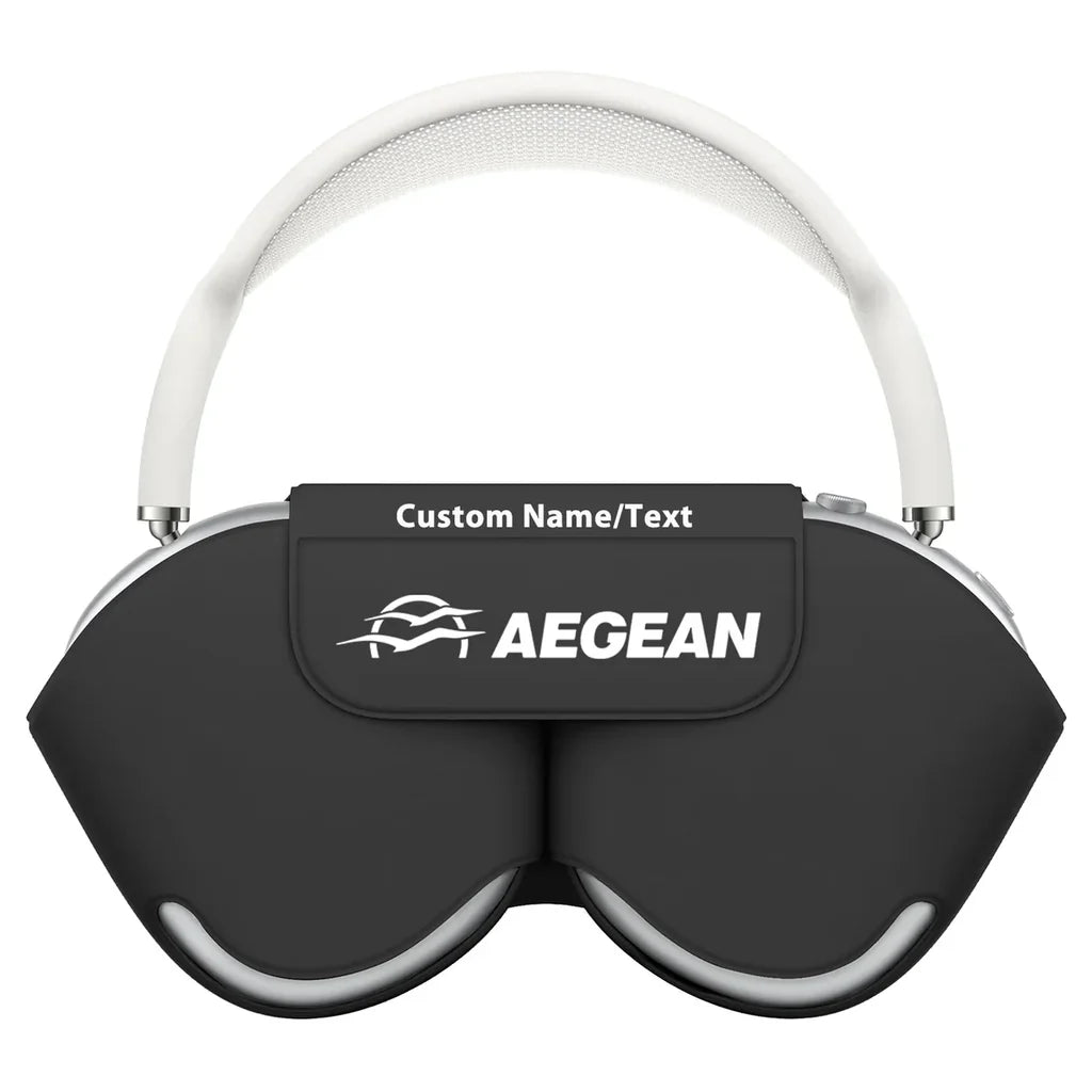 Aegean Airlines aviation themed AirPods Max case for AirPods Max.