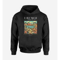 Thumbnail for URUMQI - Poster - Premium Hoodie - Black