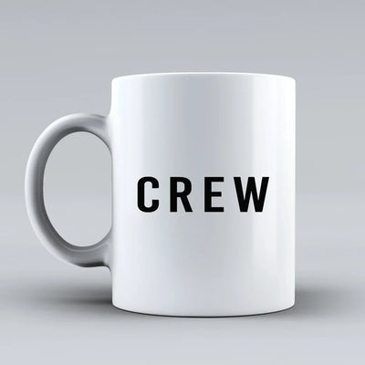 Customisable CREW & Text Mug - view 2