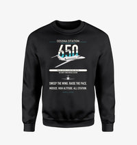 Thumbnail for Cessna Citation 650 - Citation III design on black sweatshirt
