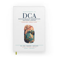 Thumbnail for Ronald Reagan Washington National Airport (DCA) design on white notebook