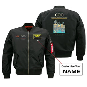 Cadjehoun Airport (COO) Bomber Jacket