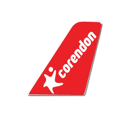 Corendon Airlines aviation design tail sticker in weather-resistant vinyl.